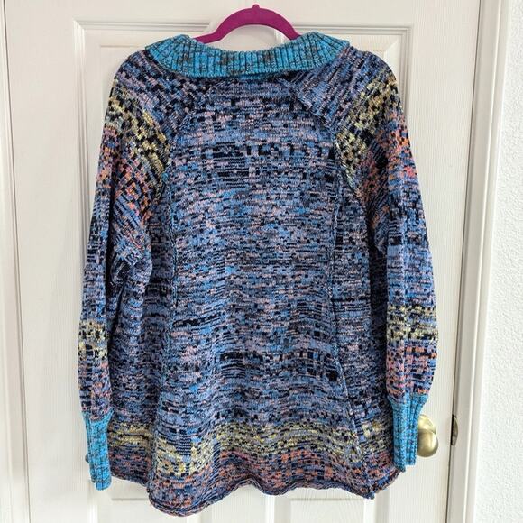 FINAL PRICE NWT NEW Free People Seasons of Sun Mini Knit Sweater Dress - Picture 5 of 9